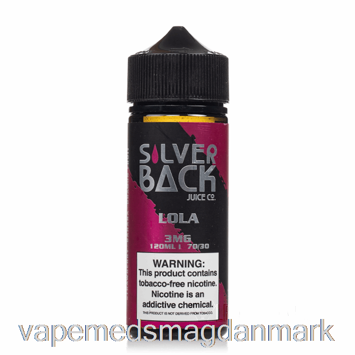 Engangs Vape Danmark Lola - Silverback Juice Co. - 120ml 0mg